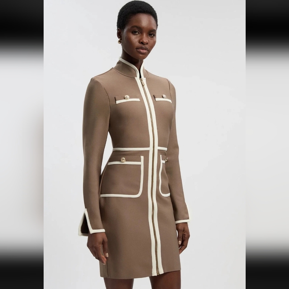 Karen Millen Knitted Dress US4 UK8